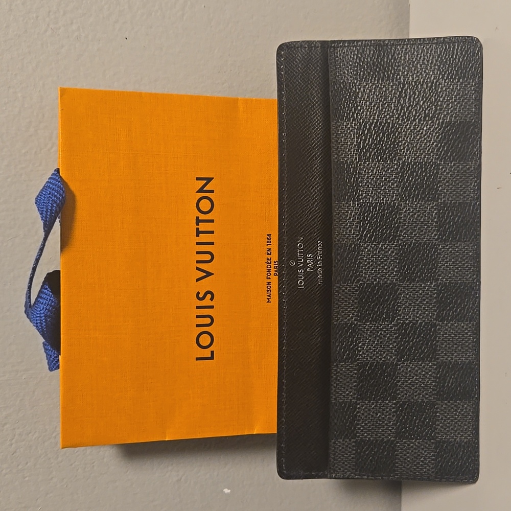 Louis Vuitton Graphite Portefeuille Ron Modular Card Case